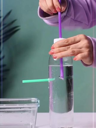 用简单的真实小实验打开孩子科学的大门,陪孩子做不仅能让孩子放下手机,还能增长知识,提升思维#科学小实验 #亲子游戏 #物理启蒙