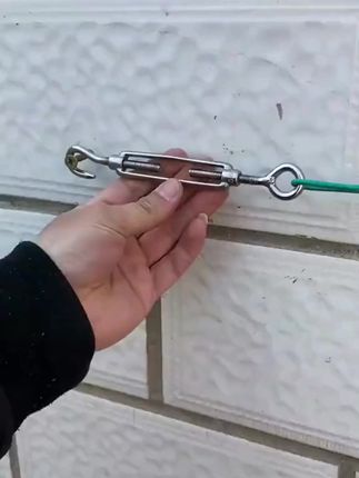 304不锈钢花篮螺丝钢丝绳索拉紧螺杆拉紧器紧绳器紧线器花兰螺栓 #花篮螺丝 #钢丝绳 #紧绳器