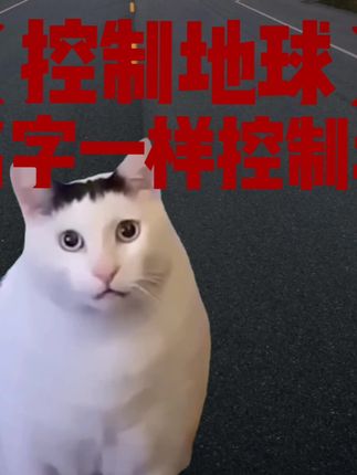 获得【控制地球】的超能力!!!#猫meme #猫me #一片叶子专属话题 #超能力