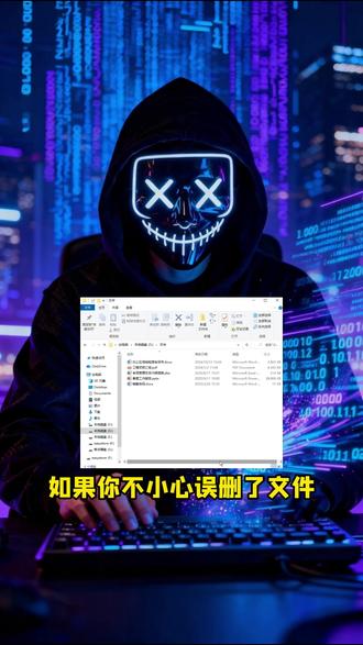 电脑回收站删除文件怎么恢复? 一招轻松搞定! 回收站丢失文件恢复方法、删除文件恢复!#回收站恢复 #数据恢复 #电脑知识 #文件恢复 #电脑小技巧