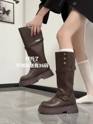 巨帅气的美式长筒靴~穿上狠狠拿捏秋冬氛围!! #宝藏靴子 #靴子穿搭 #早秋鞋子穿搭指南 #穿出高级感 #气质百搭