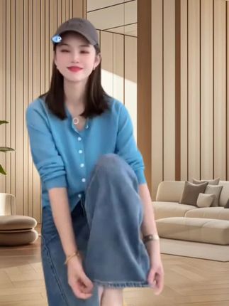 #我要上热门话题 春秋款新款时尚上衣阔腿裤两件套
