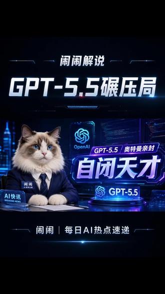 奥特曼亲封:自闭天才
GPT-5.5 + Codex,正在掀起开发者迁徙?
#gpt5.5 #openai #claude #codex #奥特曼