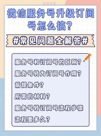 服务号升级订阅号的流程步骤#公众号迁移 #订阅号 #服务号