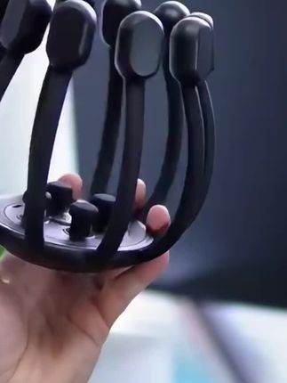 电动头部按摩仪器八爪鱼解压放松失眠头疼偏头痛助眠神器疏通音乐#八爪鱼按摩器 #头部按摩 #好物推荐🔥 #按摩放松