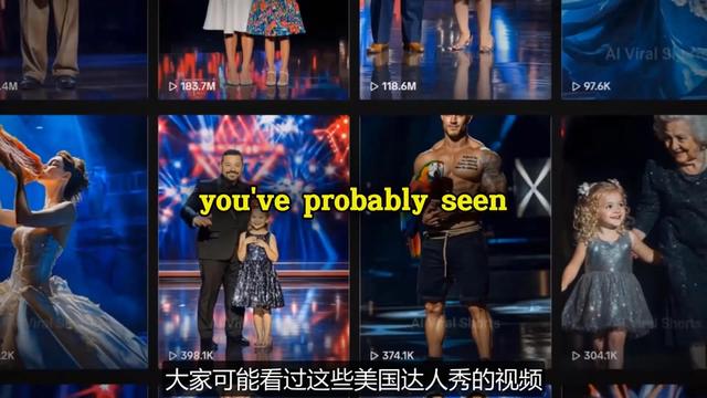 无需露脸如何用人工智能AI制作美国达人秀短片创业被动收入 无需露脸如何用人工智能AI制作美国达人秀短片创业可批量化#ai创业 #ai制作视频 #ai制作图片 #ChatGPT #视频创业