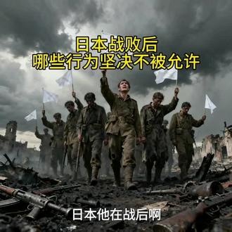 日本战败后哪些行为坚决不被允许