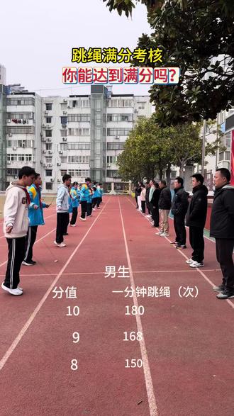 中考体育跳绳,你能达到满分吗?
#中考#体育#跳绳#评分标准