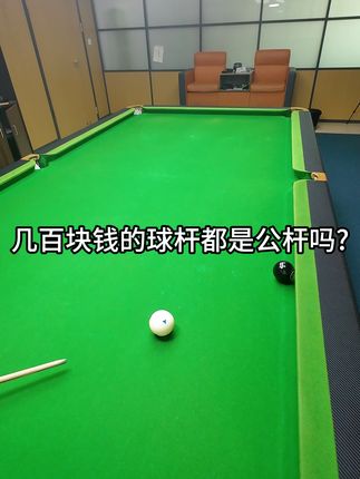 几百块钱的球杆都是公杆吗? #台球 #台球是一种生活