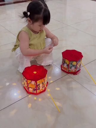 #投影灯笼 #中秋灯笼 #手工灯笼 #中秋节 @巨量千川 @DOU+上热门