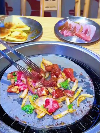 #这也太好吃了 新鲜拌牛肉