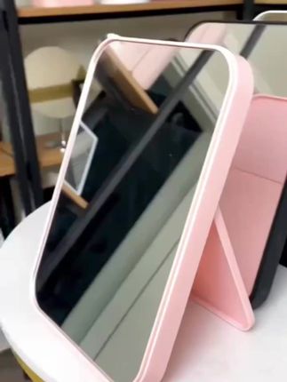 台桌化妆镜便携小镜子女梳妆台桌面公主镜卧室学生宿舍台式梳妆镜#化妆镜 #便携小镜子 #镜子 #梳妆镜 #公主镜