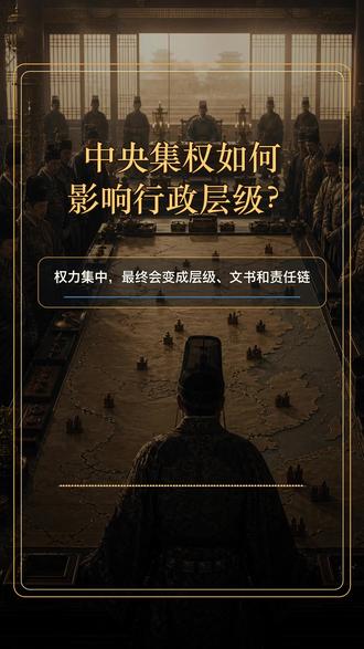 中央集权如何影响行政层级? 中央集权听起来像一句政治概念,但它最具体的表现,其实是行政层级。皇帝或中央不可能直接管理每一个村庄,于是中国历史反复发展出从中央到地方的多级结构:中央定方向,州郡县承接命令,基层再把赋税、治安、工程和户籍落实到人。
这一集从为什么中国历史反复追求统一调度切入,不是说古代制度原样延续,而是看它留下的治理逻辑和社会习惯。
#历史科普 #制度史 #中央集权 #行政层级 #国家治理