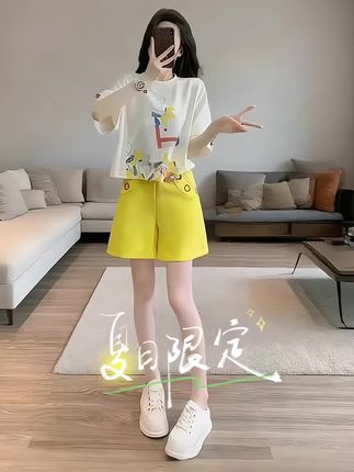 #休闲舒适 #运动休闲 #夏季休闲套装 #谁穿谁好看 #夏季新款