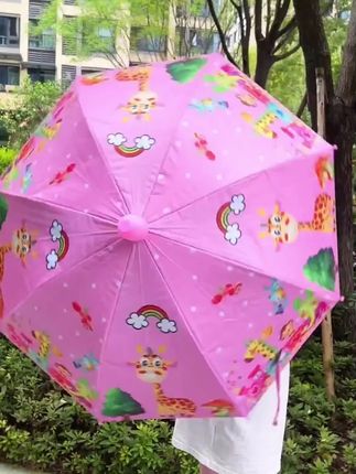 专为女宝宝设计的晴雨两用伞,防水又防紫外线,呵护娇嫩肌肤!#晴雨两用伞 #儿童雨伞#雨伞