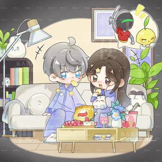 和星星一起过年吧🧧!
20点:快看!机器人大战!
21点:(昏迷—)
#恋与深空 #沈星回 #我在深空过大年 #procreate绘画 #q版