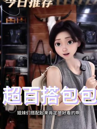 休闲轻便肩包时尚夏季简约女士斜跨包#包包推荐 #百搭包包 #潮流女包 #时尚美包