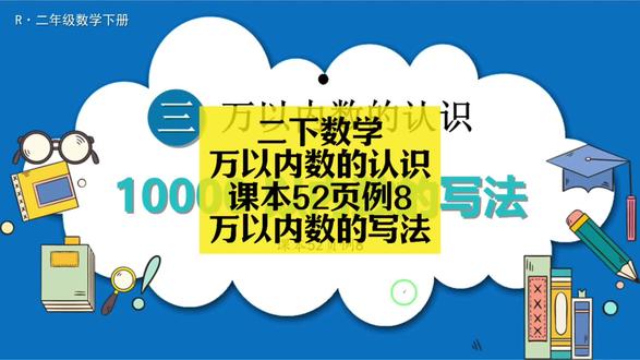 二下数学同步:万以内数的认识教材52页例8(万以内数的写法) 二下数学同步:万以内数的认识教材52页例8(万以内数的写法)#小学数学 #小学数学解题技巧 #小学数学思维 #二年级 #二年级数学