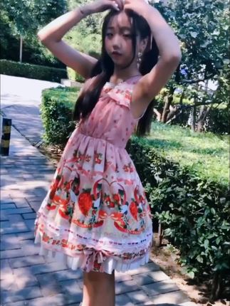 户外跳舞#粉色系