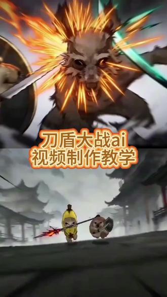 我的刀盾大战ai特效 我的刀盾大军ai特效 我的刀盾ai特效 我的刀盾对战特效 我的刀盾战斗版特效#由小云雀seedance2.0制作 #小云雀AI #小云雀爆款马上成片#小云雀seedance#芯有云雀创作飞跃