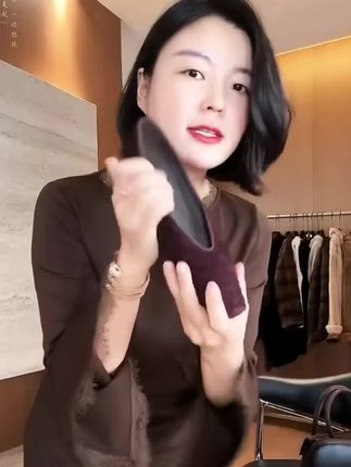 爆款推荐TANTAN 气质百搭通勤舒适女士单鞋2854#气质穿搭 #高端大气#强烈推荐
