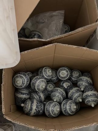 小茶叶罐不多了#瓷器 #茶叶罐