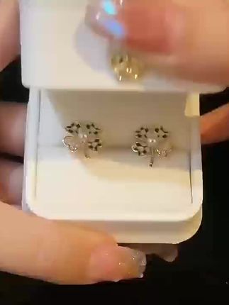#四叶草耳钉 #耳饰 #好物推荐🔥