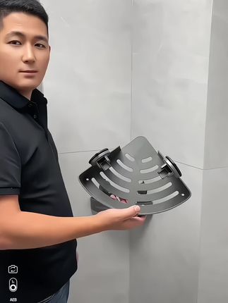 #三角置物架 #转角置物架#卫生间好物 #实用好物 #强烈推荐 @DOU+小助手 @巨量千川