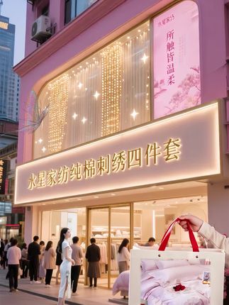 水星家纺纯棉四件套 所触皆温柔! #高端床品 #床上四件套 #刺绣工艺 #精美床品 #高端大气 @抖加🔥上热门🔥dou+🔥热点宝 @DOU+小助手 @DOU+上热门 @DOU+上热门 🔥 @