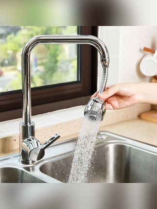 #水龙头 #防溅水龙头 #延伸水龙头 #增压水龙头 #水龙头推荐 厨房水龙头防溅头新型增压洗菜盆花洒加长延伸器旋转通用万能节水