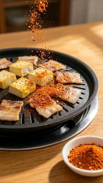 贵州地道辣味,五香辣椒面让你吃出家乡味道! 这款贵州风味的新品蘸料太绝了!用4种本土辣椒科学配比,香辣四溢还辣度适中,不管是烧烤、小豆腐还是拌面条都超搭,一料多用超方便!#厨房好物 #地方特色美食 #调味料 #辣椒面 #十分钟就能搞定的下饭菜 #贵州辣椒蘸水