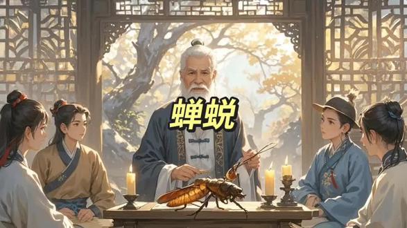 中药蝉蜕的作用与功效#中医 #中药#升降散