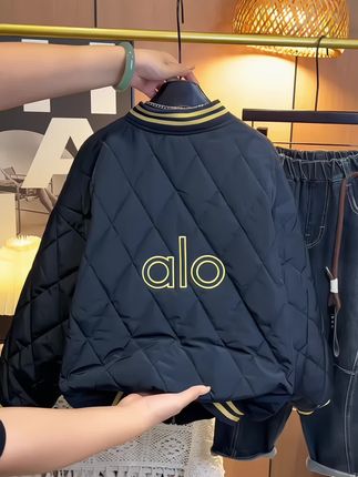 潮酷范~男童棉服外套秋冬新款中大童时髦潮酷洋气棒球服夹棉外套潮#男童棉服外套 #秋冬氛围感穿搭 #棒球服 #秋冬穿搭 #潮流穿搭