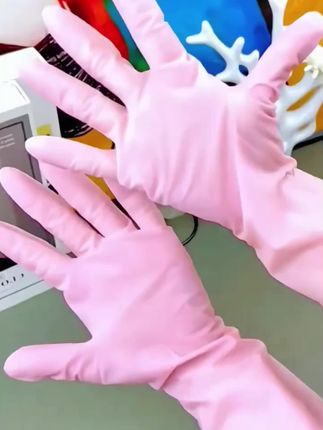 #一次性丁晴手套#家用丁晴家务手套 #非常方便实用 #居家好物