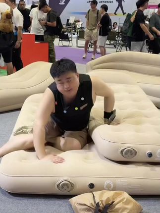露营装备,户外全自动充气床,户外露营,家里使用非常方便