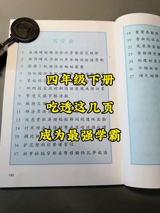 #小学知识点归纳 新版四年级下册语文知识高频考点归纳#语文 #四年级语文下册 #知识点