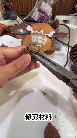 超简单豆荚娃娃教程,一看就会#展示你的手工diy成果