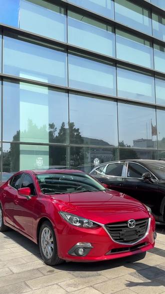 红色的马自达 家用代步车#马自达昂克赛拉