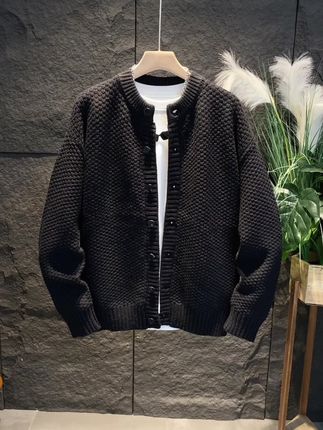 #品质男装 #韩系简约风 #针织毛衣 #针织开衫 #男士外套
