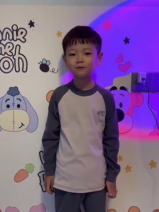 【7A抗菌】儿童保暖内衣男女童秋衣秋裤宝宝睡衣秋冬加厚德绒套装05