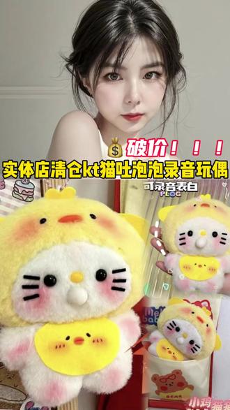 可录音吐泡泡小鸡