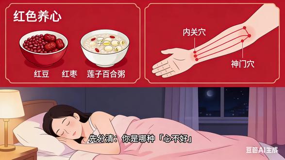 「养心安神」调理法,专门针对:
睡不好、心慌、心烦、舌尖红痛、容易焦虑、长斑暗沉。#养生知识分享 #补气血 #中医知识分享