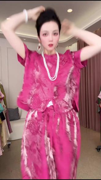 小个子春季新中式套装!气质百搭太绝了