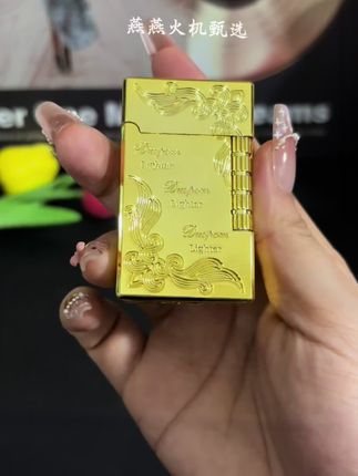 双火焰侧滑充气#礼物推荐 #种草好物 #打火机 #双火焰打火机 #充气