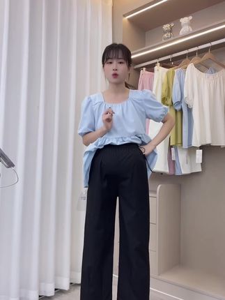 休闲百搭九分裤,宽松显瘦抽绳无托腹布#孕期穿搭 #孕妇穿搭 #孕妇装 #孕妇裤