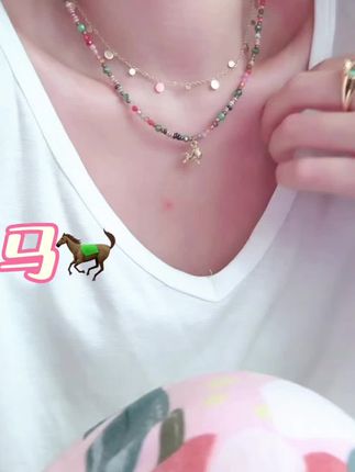 好可爱呐~快乐小马🐎寓意:马到成功 #种草#原创#高级感#仙女必备 #穿搭