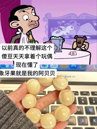 我的阿贝贝 #文玩 #强烈推荐 #象牙果 #日常分享 #热门