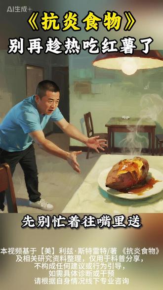 抗炎食物别再趁热吃红薯了 抗炎食物别再趁热吃红薯了