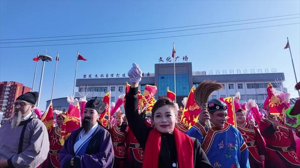 《古韵新声歌盛世·骏马欢腾启新程》山阴县2026年民间社火展演——卫健系统(医疗集团)文艺代表队