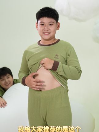 给胖宝的暖心套装!加大加肥不紧绷,中厚双面磨毛锁温,防风袖口 + 高弹力,外穿出门超抗冻~#胖童 #胖童穿搭 #胖童保暖套装 #胖童保暖内衣套装 #胖童装男加肥加大